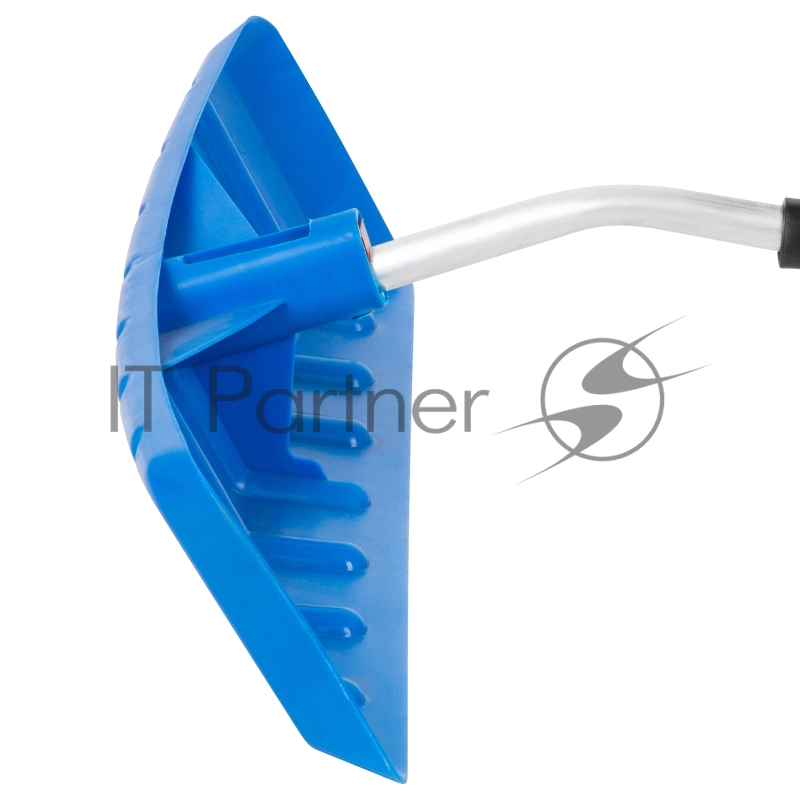 Скребок для уборки снега с крыш 610х140 мм, алюминиевая телескоп. рукоятка, длина 2-6 м// Россия