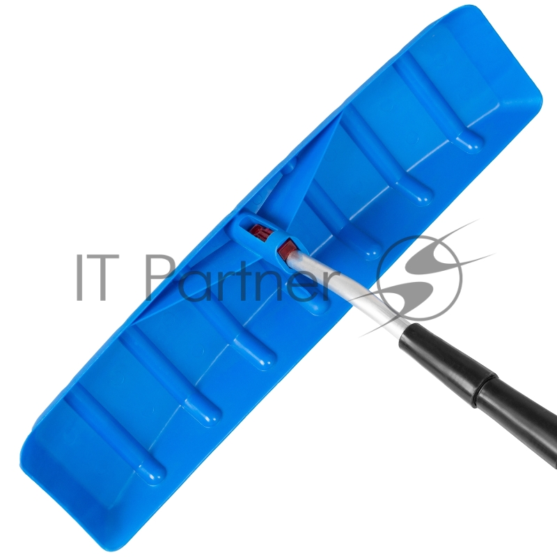 Скребок для уборки снега с крыш 610х140 мм, алюминиевая телескоп. рукоятка, длина 2-6 м// Россия