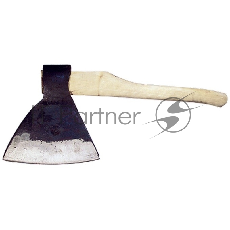 Топор кованный, в сборе, 1900/2100 г, деревянное топорище, 500 мм, М2, Мясоруб, г.Вача// Россия