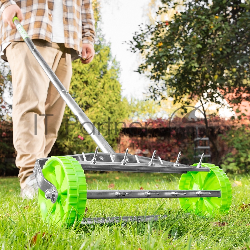 Аэратор газонный, 440х1400 мм, стальной черенок// Palisad