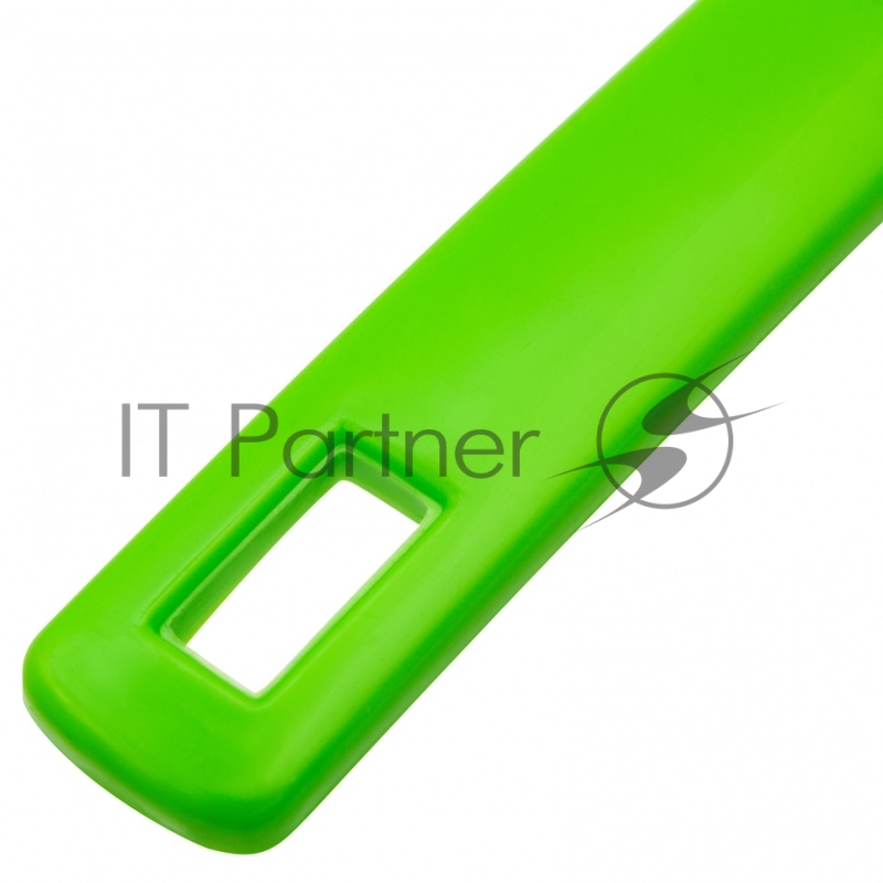 Набор: совок с кромкой 330x225 мм и щетка-сметка 285 мм, зеленый, Home// Palisad