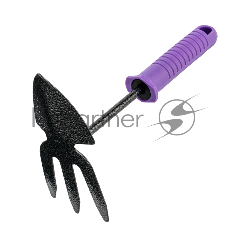 Набор садового инструмента с секатором, пластиковые рукоятки, 3 предмета, STANDARD// Palisad