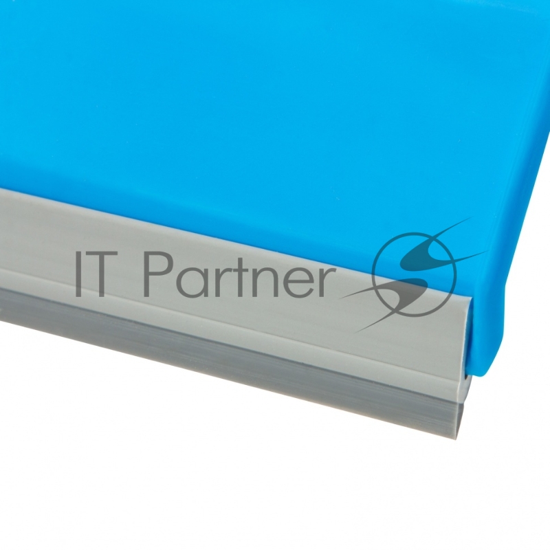 Набор: совок с кромкой 330x225 мм и щетка-сметка 285 мм, голубой, Home// Palisad