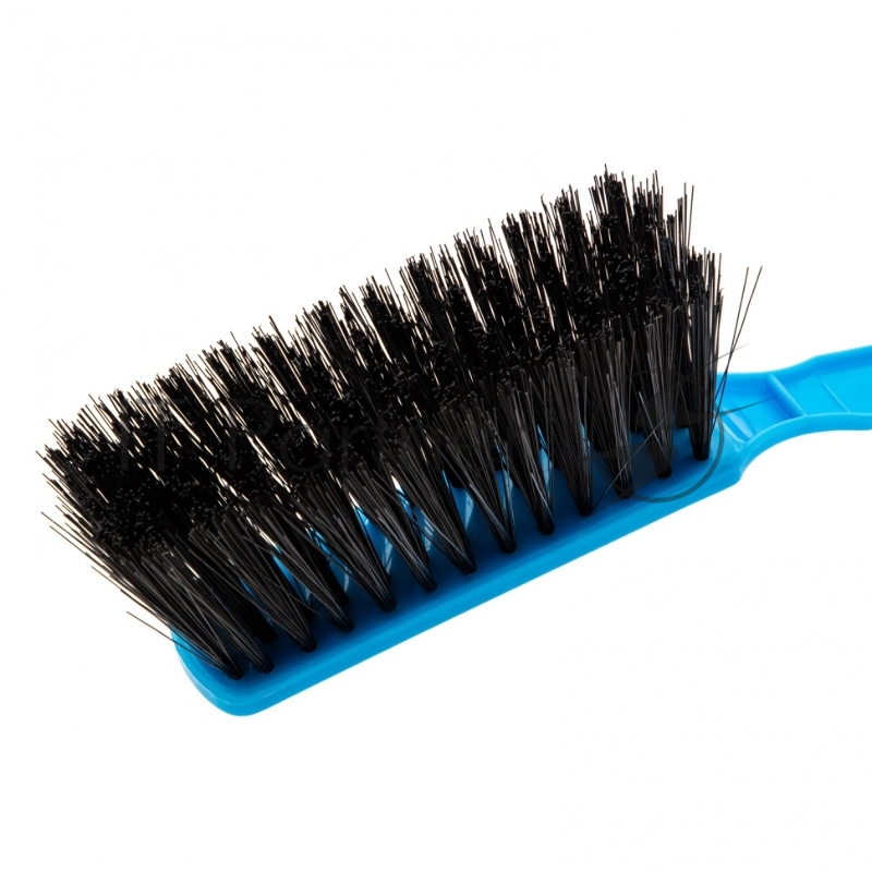 Набор: совок с кромкой 330x225 мм и щетка-сметка 285 мм, голубой, Home// Palisad