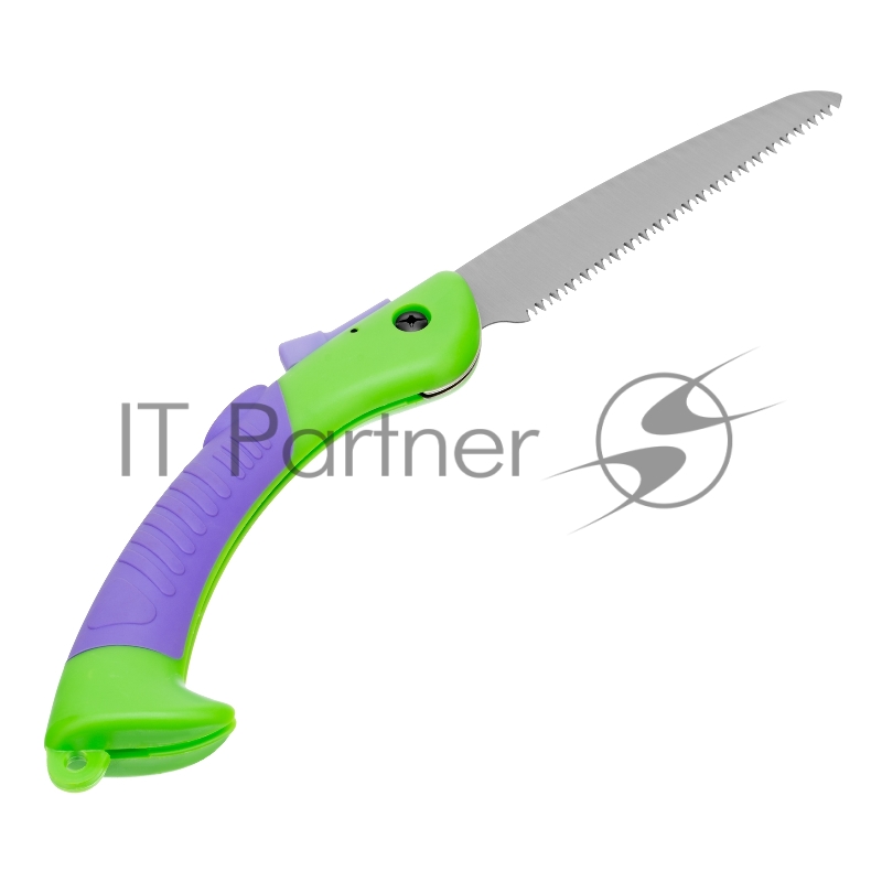 Пила садовая складная, 150 мм рабочая часть, пластиковая обрезиненная рукоятка// Palisad