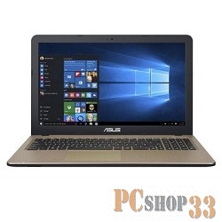 Ноутбук ASUS X541SC (Pentium N3710-1.60ГГц, 4ГБ, 500ГБ, GF810M, LAN, WiFi, BT, WebCam, 15.6 1366x768, W10 H), черный ( ненадлежащего качества)