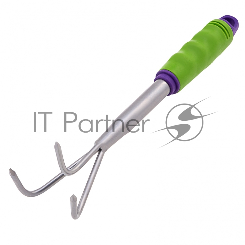 Рыхлитель 3-зубый, 70х330 мм, стальной, пластиковая рукоятка// Palisad