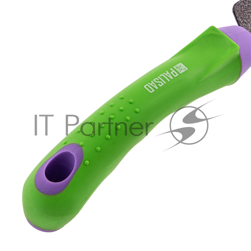 Совок посадочный узкий, 65х300 мм, стальной, обрезиненная эргономичная рукоятка, ERA// Palisad