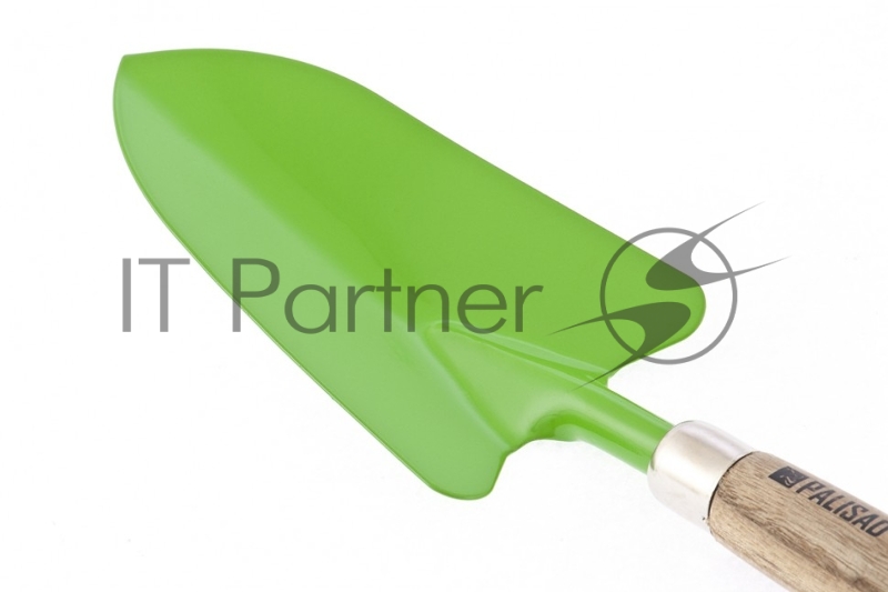 Совок посадочный узкий, 85х380 мм, стальной, деревянная рукоятка// Palisad