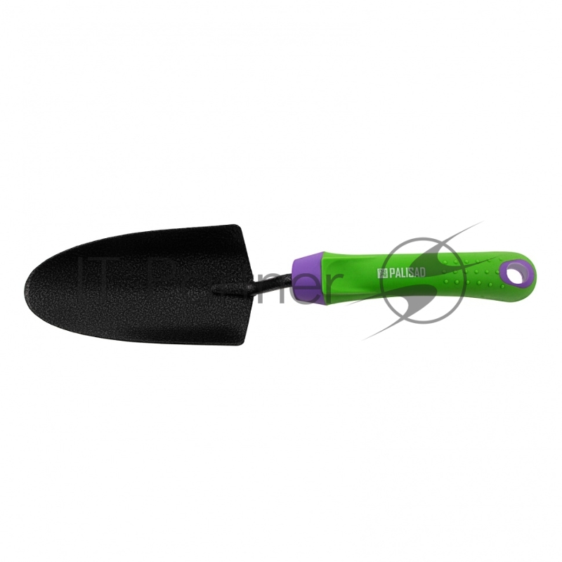 Совок посадочный широкий, 75х325 мм, стальной, обрезиненная эргономичная рукоятка, ERA// Palisad