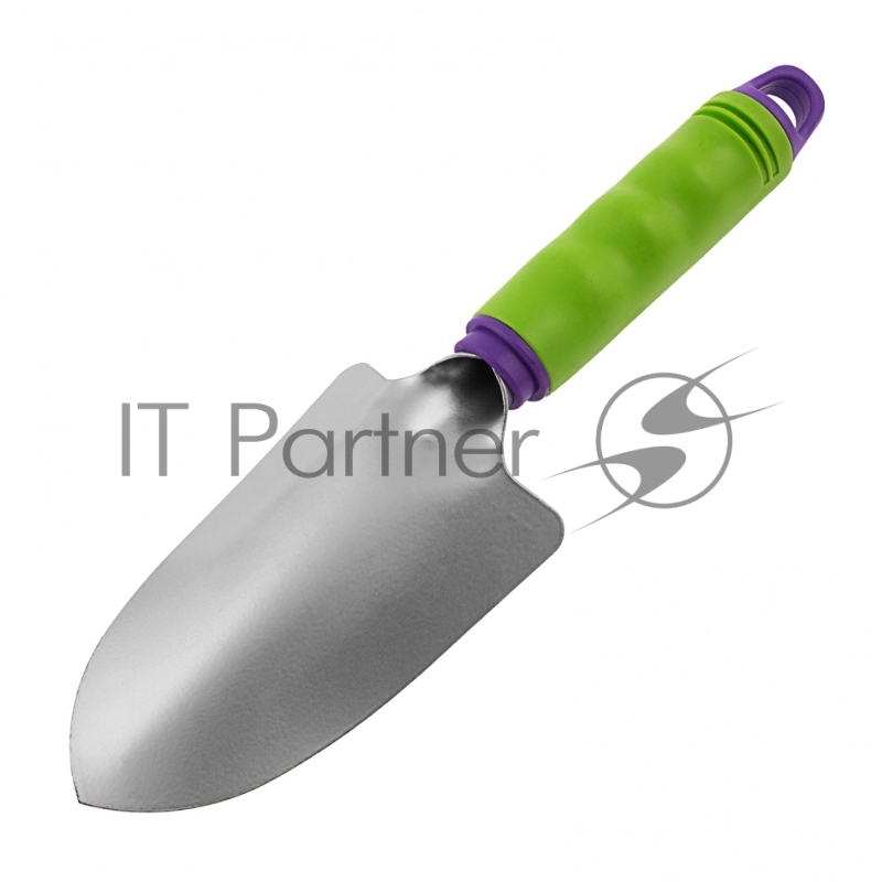 Совок посадочный широкий, 85х300 мм, стальной, пластиковая рукоятка// Palisad