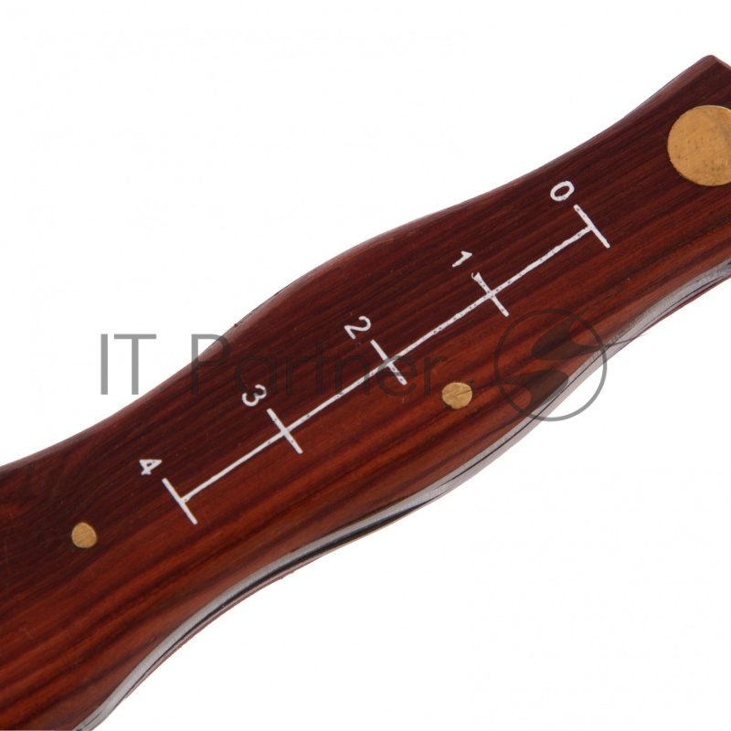 Нож грибника складной, 145 мм, деревянная рукоятка// Palisad