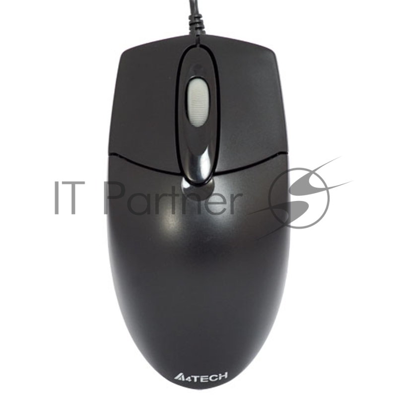 Мышь A4Tech OP-720 (черный) USB, пров. опт. мышь, 2кн, 1кл-кн