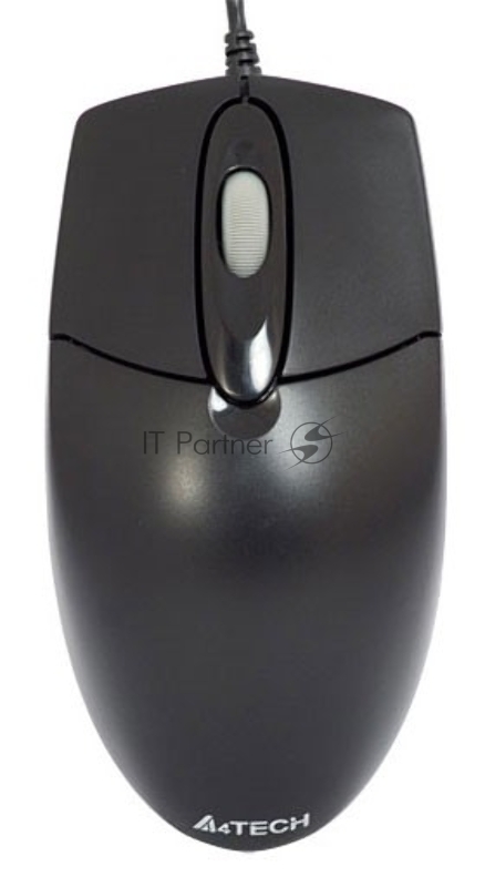 Мышь A4Tech OP-720 (черный) USB, пров. опт. мышь, 2кн, 1кл-кн