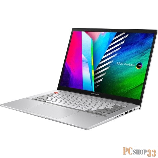 Ноутбук ASUS Vivobook Pro 14 N7400PC-KM227 Intel Core I5-11300H/8Gb/512Gb M.2 SSD/14,0 OLED WQXGA+ (2880 x 1800) 90Hz/GeForceRTX 3050 4Gb/WiFi6/BT/FP/Backlit KB/No OS/1.4Kg/COMET GREY/DIALPAD