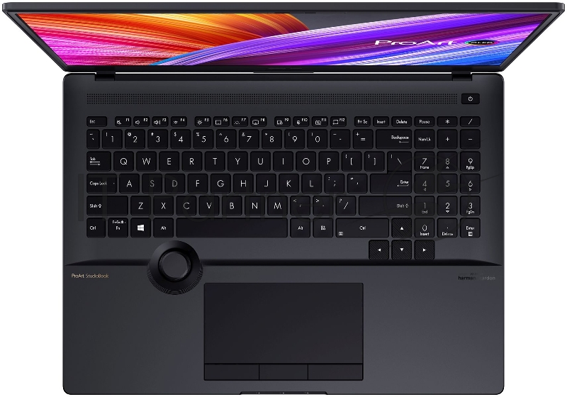 Ноутбук Asus ProArt Studiobook Pro 16 W7600H3A-KV036W Core i7 11800H 32Gb SSD1Tb NVIDIA GeForce RTX A3000 6Gb 16 IPS WQXGA (2560x1600) Windows 11 Home black WiFi BT Cam (90NB0TS1-M02040)