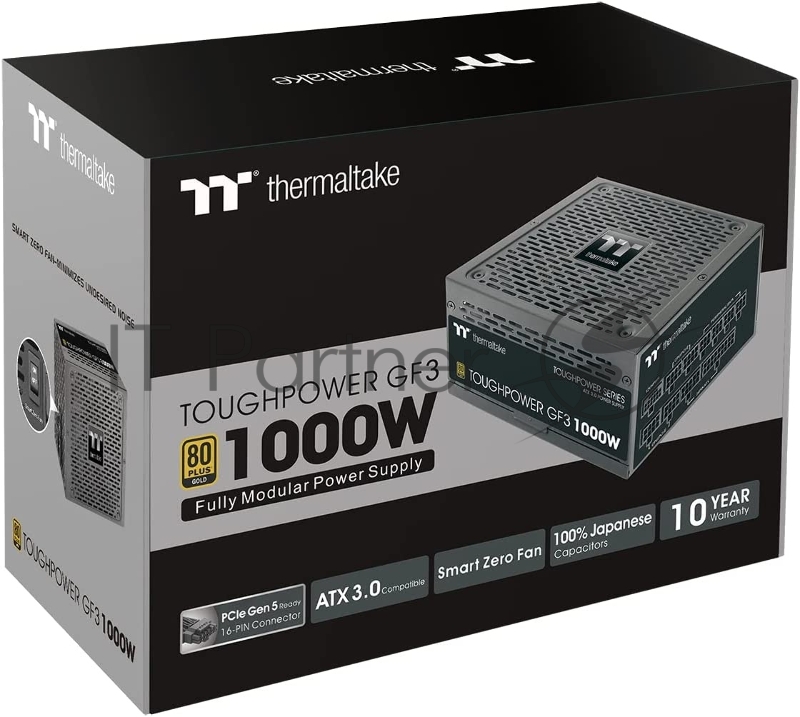 Toughpower GF3 1000 TPD-1000AH3FCG 1000W, 80 Plus Gold, Fully Modular (12+4 pin PCIe Gen 5) (534031)
