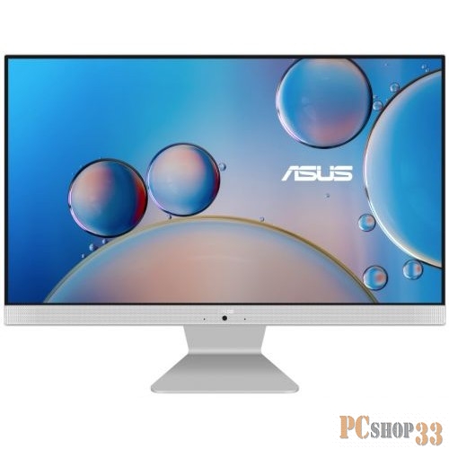 Моноблок Asus M3400WUAT-WA015M 23.8 Full HD Touch Ryzen 3 5300U (2.6) 8Gb SSD512Gb noOS WiFi BT клавиатура мышь Cam белый 1920x1080