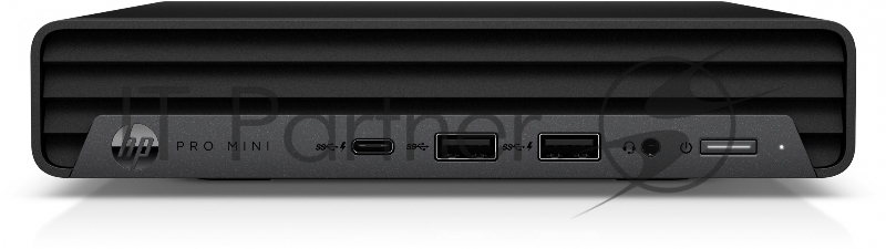 Компьютер HP ProDesk 400 G9 Mini i5 12500T 8Gb SSD512Gb Windows 11 Professional 64 WiFi kbNORUS черный Английская клавиатура
