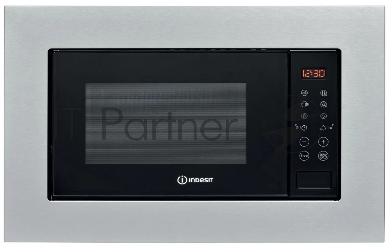 Микроволновая печь Indesit MWI 120 GX 20л. 800Вт серебристый черный (встраиваемая)