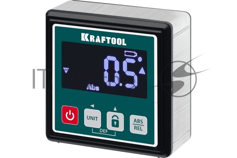 Уровень-уклономер электронный, 4х90°, магнитный, 4 кнопки KRAFTOOL KOMPAKT