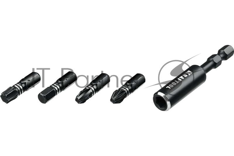 Набор бит ударных торсионных Impact 32, KRAFTOOL 26066-H32, Cr-Mo-V-Nb,высокоточ.шлицы,уда защита от пыли и влаги для надежн хранен