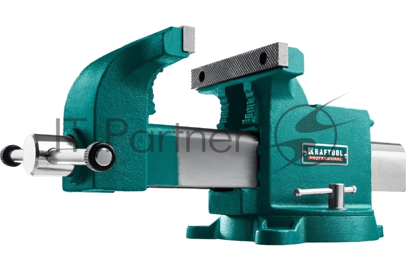 Стальные слесарные тиски KRAFTOOL STEEL, 100 мм