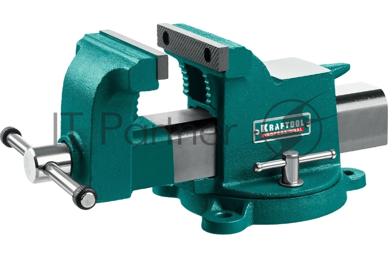 Стальные слесарные тиски KRAFTOOL STEEL, 100 мм