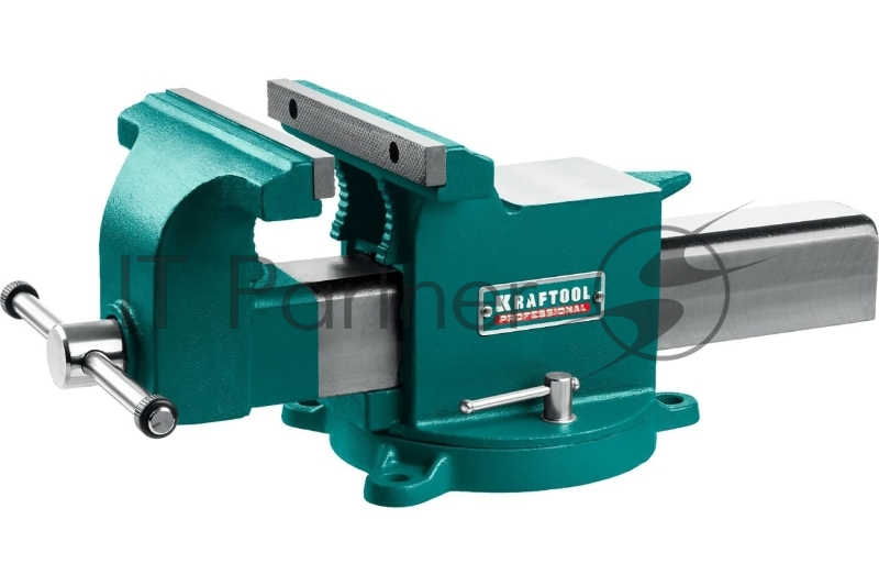 Стальные слесарные тиски KRAFTOOL STEEL, 200 мм