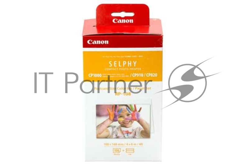 Набор для печати Canon RP-108 (O)10x15, 108л., белый для сублимационных принтеров 8568B001