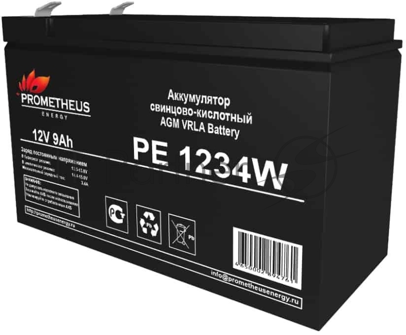 Батарея для ИБП Prometheus Energy PE 1234W 12В 9Ач
