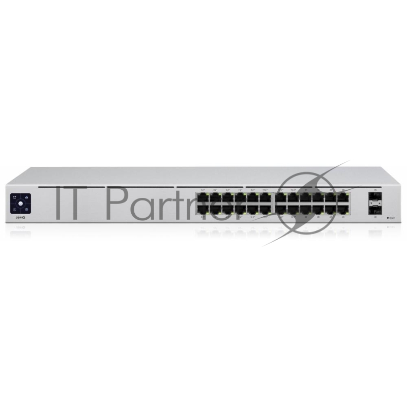 Коммутатор 24PORT 1000M 2SFP POE USW-PRO-24-POE UBIQUITI