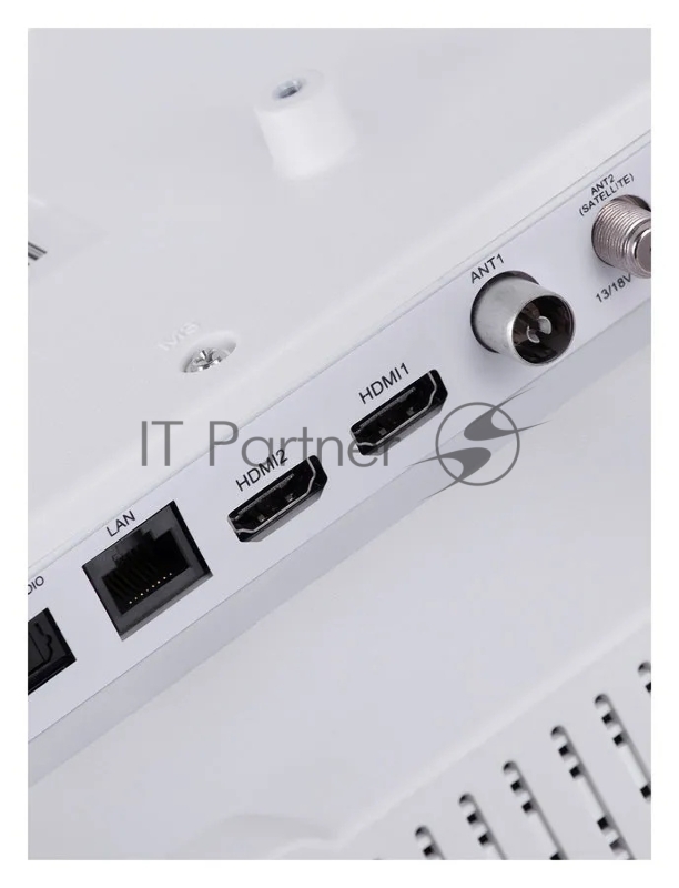 Телевизор LED Hyundai 24 H-LED24BS5002 Android TV белый HD 60Hz DVB-T DVB-T2 DVB-C DVB-S DVB-S2 WiFi Smart TV