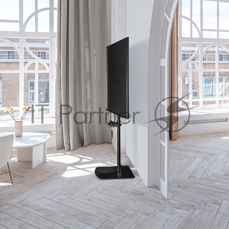 Стойка для телевизора с кронштейном ONKRON 30-60, чёрная