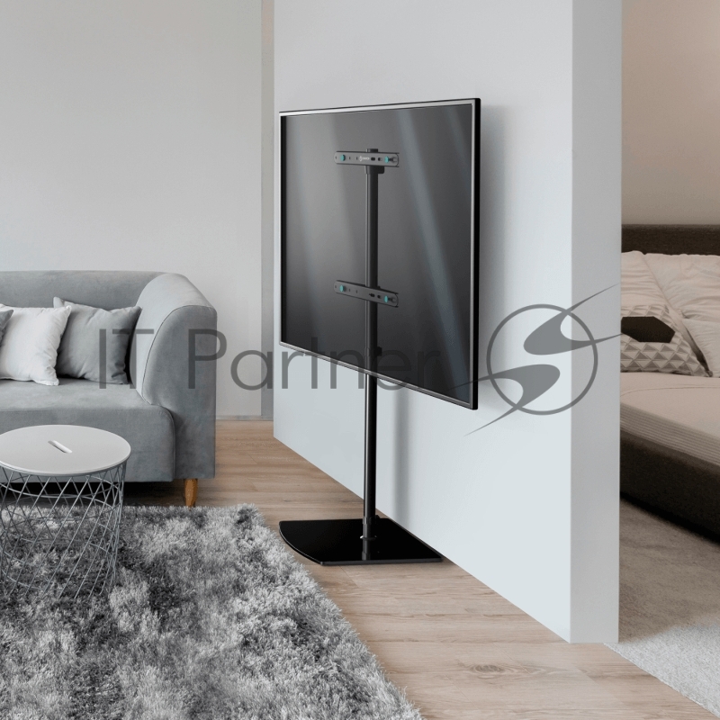 Стойка для телевизора с кронштейном ONKRON 30-60, чёрная