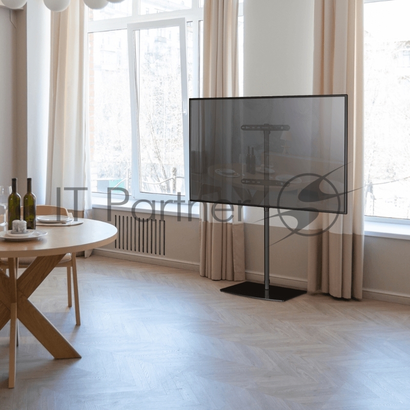 Стойка для телевизора с кронштейном ONKRON 30-60, чёрная