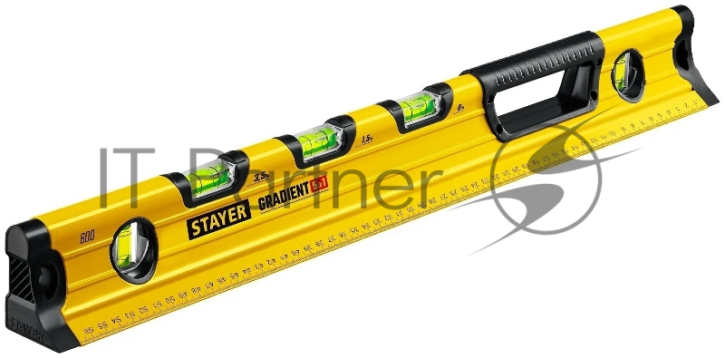 Уровень STAYER GRADIENT 5 in 1 600 мм уровень градиентный для водных работ