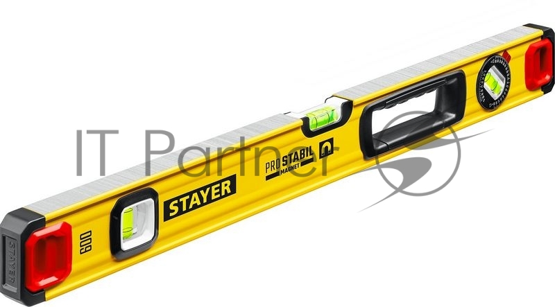 Уровень STAYER PROFESSIONAL 600 мм уровень магнитный с двумя фрезерованными поверхностями