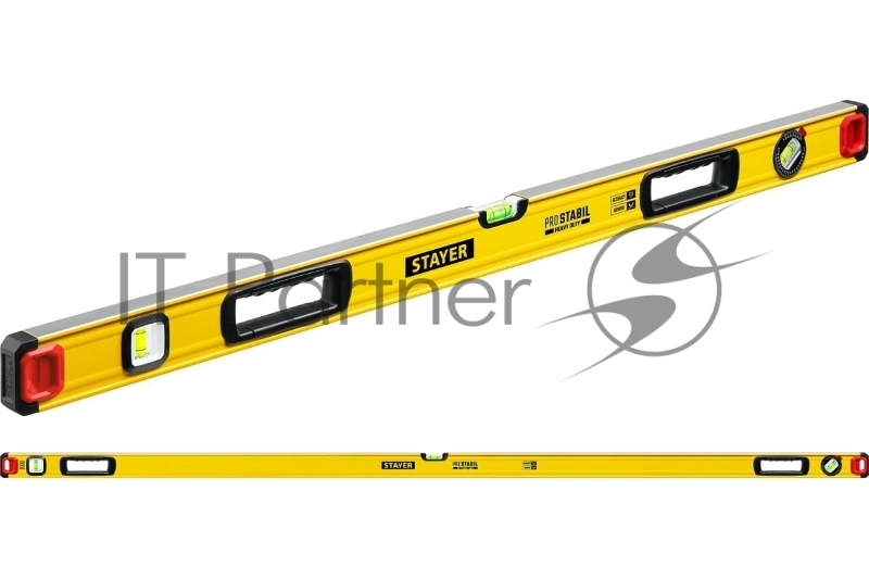Уровень STAYER ProSTABIL 2000 мм уровень строительный фрезерованный