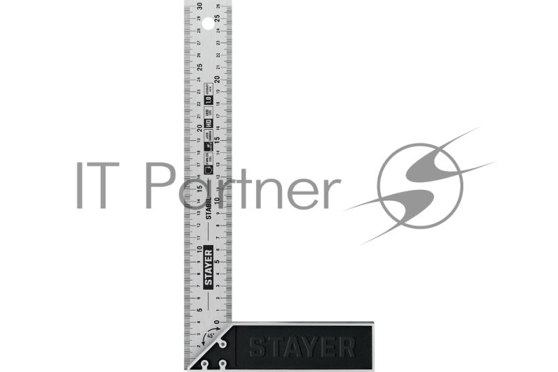 Угольник STAYER STABIL 300 мм столярный угольник с нержавеющим полотном