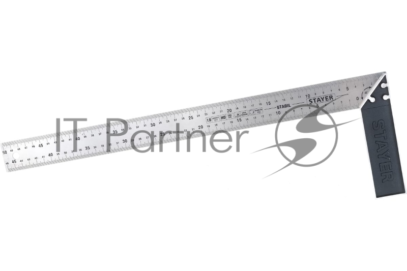 Угольник STAYER STABIL 500 мм столярный угольник с нержавеющим полотном