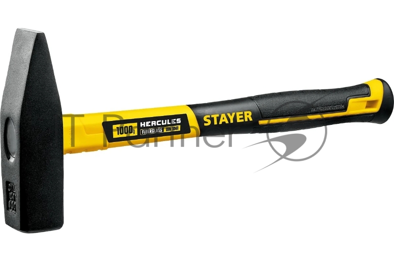 Молоток STAYER Hercules 1000 г молоток слесарный с фиберглассовой рукояткой