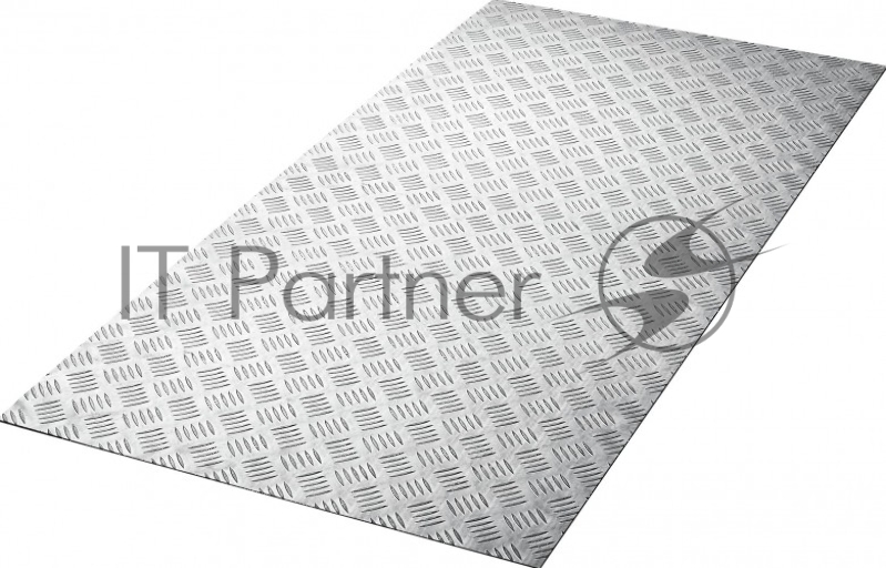 Алюминиевый рифленый лист ЗУБР Квинтет 300х600 х1.5 мм