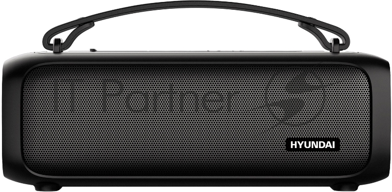 Колонка порт. Hyundai H-PS1020 черный 16W 2.0 BT 10м 1500mAh