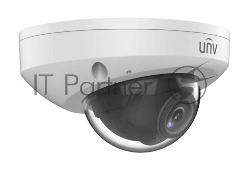 Интернет-камера IP UNV Стац. купольная антивандальная 2Мп мини-камера с ИК-подсветкой 30м, обектив 4 мм