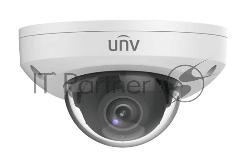 Интернет-камера IP UNV Стац. купольная антивандальная 2Мп мини-камера с ИК-подсветкой 30м, обектив 4 мм