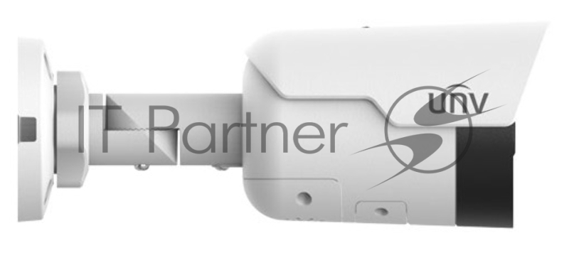 Видеокамера Uniview IP цилиндрическая, 1/2.7 4 Мп КМОП @ 30 к/с, ИК-подсветка и тревожная подсветка видимого спектра до 30м., LightHunter 0.003 Лк @F1.6, объектив 2.8 мм, WDR, 2D/3D DNR, Ultra 265, H