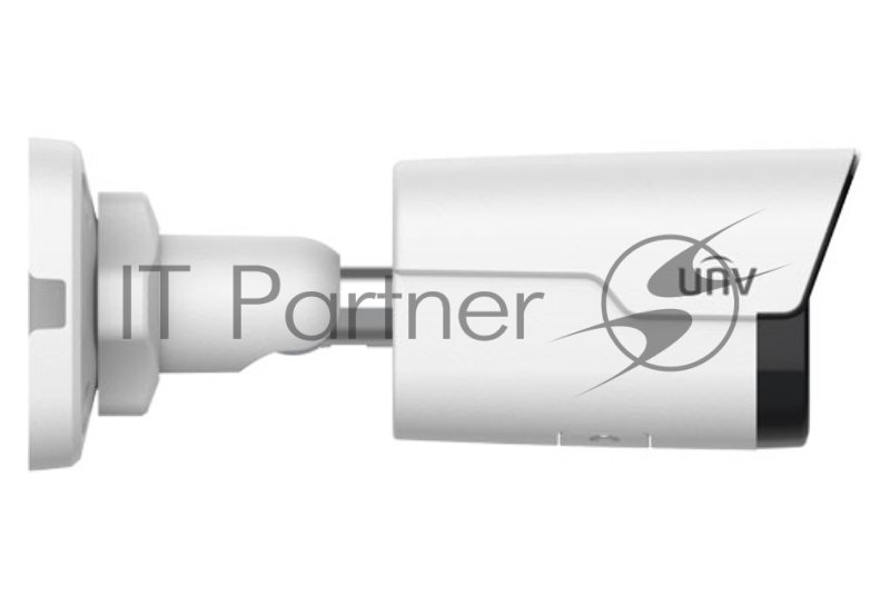 Видеокамера Uniview IP цилиндрическая, 1/2.8 8 Мп КМОП @ 20 к/с, ИК-подсветка до 50м., LightHunter 0.003 Лк @F1.6, объектив 2.8 мм, WDR, 2D/3D DNR, Ultra 265, H.265, H.264, MJPEG, 3 потока, встроенны