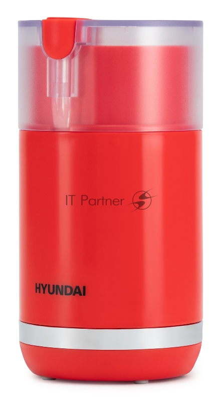 Кофемолка Hyundai HYC-G3272 200Вт сист.помол.:ротац.нож вместим.:70гр красный
