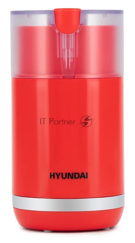Кофемолка Hyundai HYC-G3272 200Вт сист.помол.:ротац.нож вместим.:70гр красный